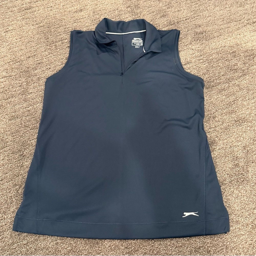 Slazenger Dark Blue Sleeveless Top